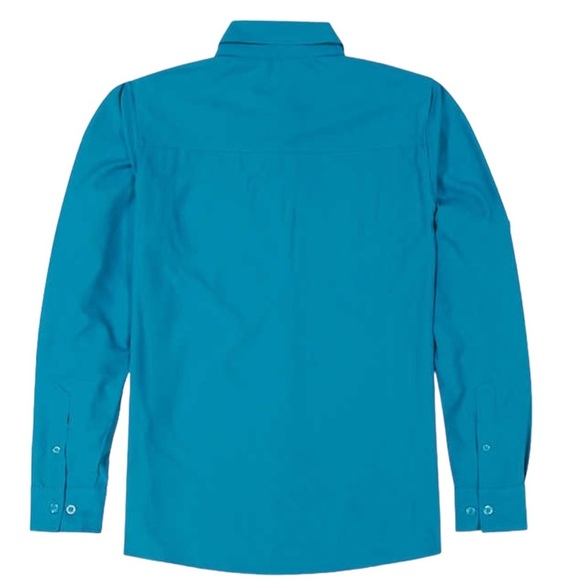 Men's Pacific Trail XXL Button Front Shirt Green Rolled Long / Short Sleeve NWT - Picture 7 of 11